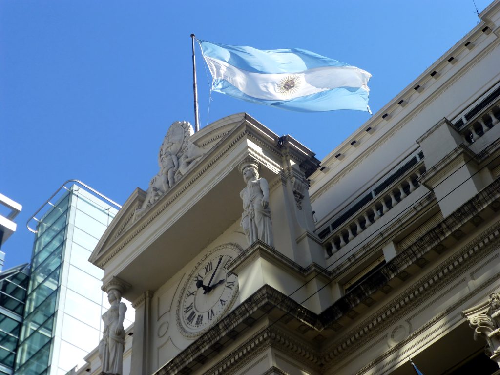 Sede del Banco Central de la República Argentina, en Buenos Aires. Foto: Wikimedia Commons.