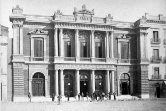 Edificio de la Bolsa de Comercio de Buenos Aires. Foto: Wikimedia Commons.