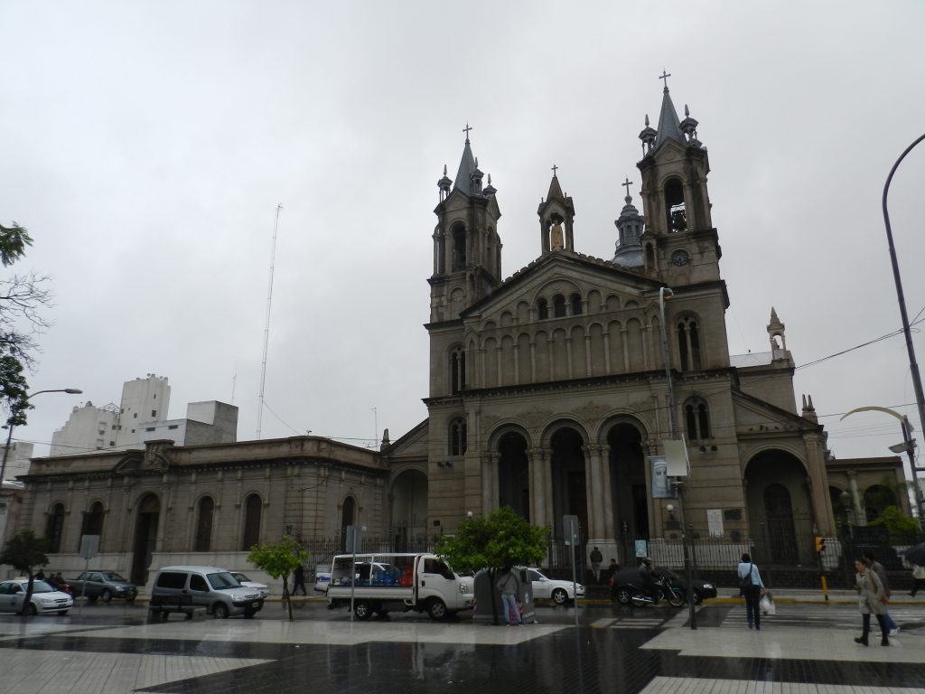 Catedral de la ciudad de La Rioja, capital provincial. Foto: Wikimedia Commons.