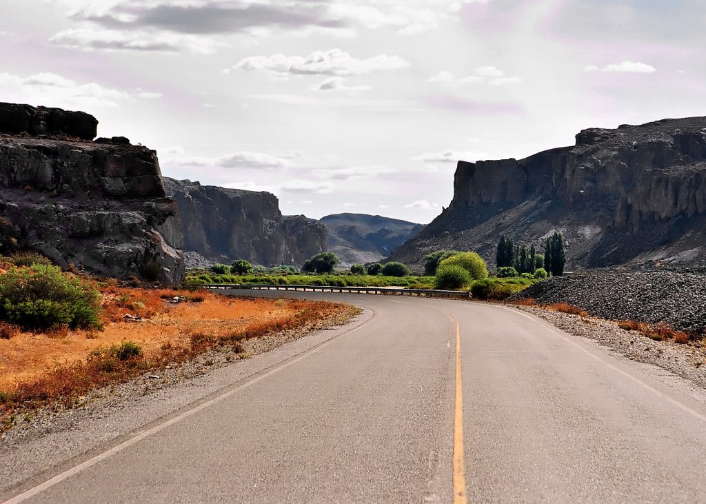 Paisaje de la provincia de Chubut. Foto: Wikimedia Commons.