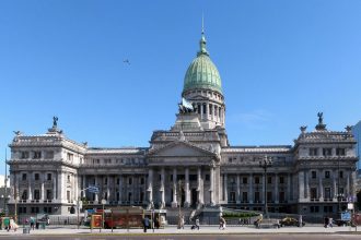 El Congreso de la Nación Argentina, sede del Senado. Foto: Wikimedia Commons.