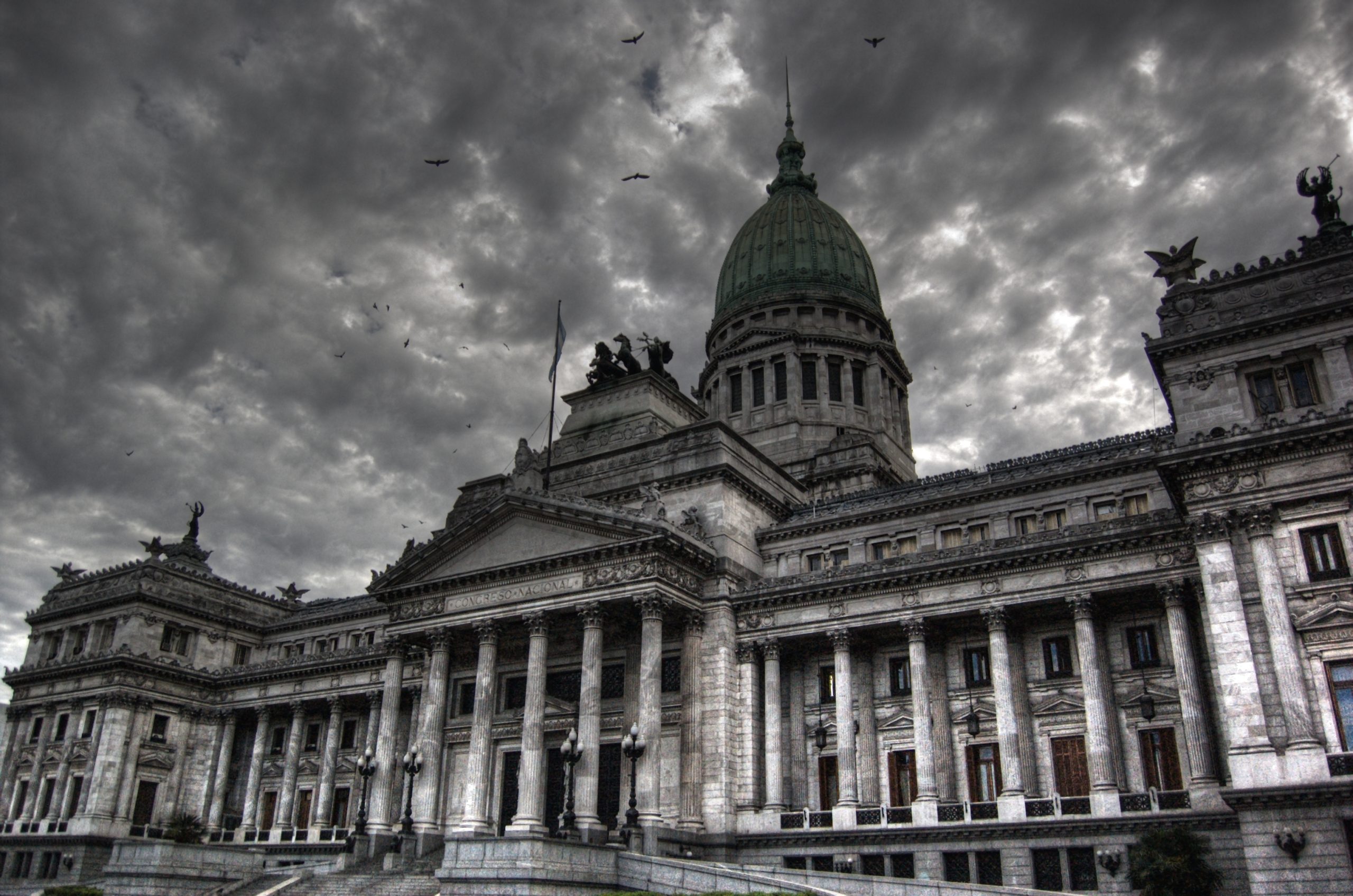 Palacio del Congreso de la Nación Argentina, en Buenos Aires. Foto: Wikimedia Commons.