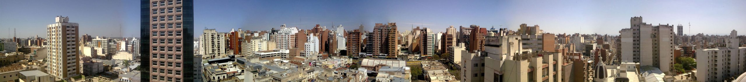 Panorama del centro de la ciudad de Córdoba. Foto: Wikimedia Commons.
