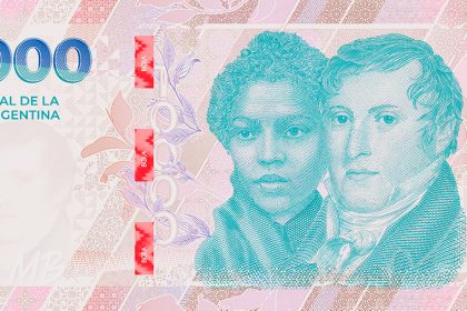 Billete argentino. Foto: Wikimedia Commons.