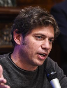 El gobernador bonaerense Axel Kicillof. Foto: Wikimedia Commons.