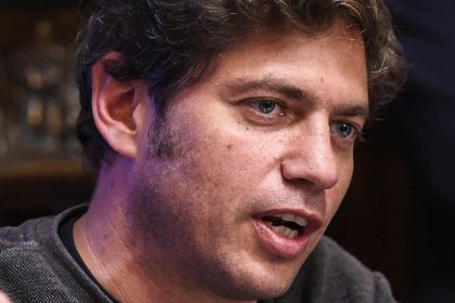 El gobernador bonaerense Axel Kicillof. Foto: Wikimedia Commons.