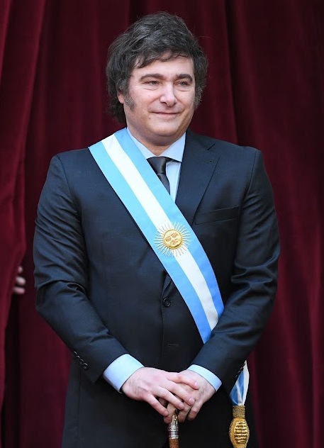 El presidente Javier Milei. Foto: Wikimedia Commons.