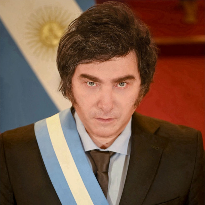 Javier Milei, presidente de la Nación. Foto: Wikimedia Commons.