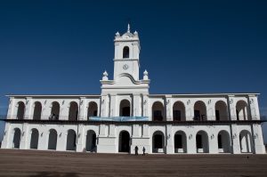 Edificio histórico en la ciudad de San Luis. Foto: Wikimedia Commons.