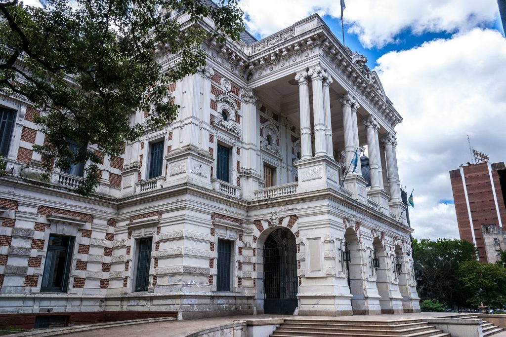La Casa de Gobierno de la provincia de Buenos Aires, en La Plata. Foto: Wikimedia Commons.