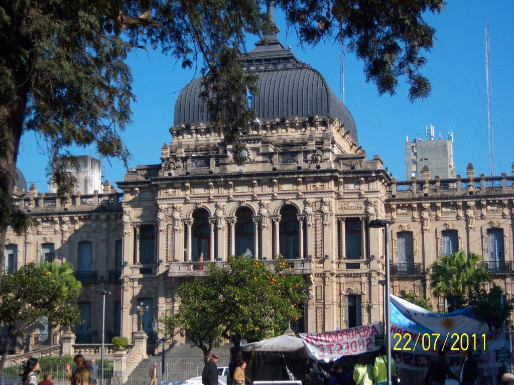 Casa de Gobierno de la provincia de Tucumán. Foto: Wikimedia Commons.
