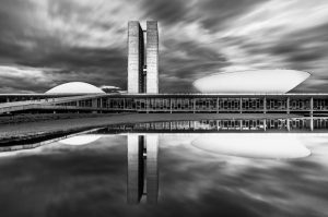 El Congreso Nacional de Brasil, en Brasilia. Foto: Wikimedia Commons.