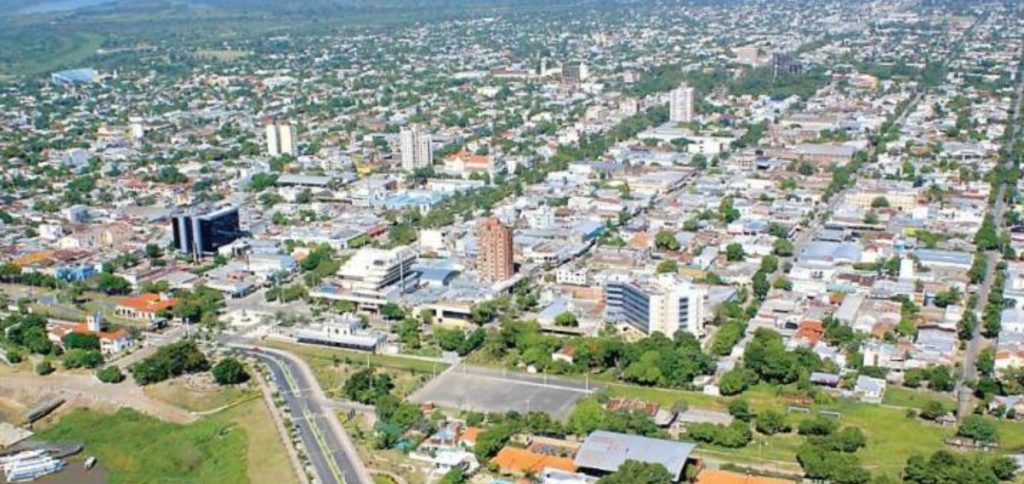 Vista aérea de la ciudad de Formosa. Foto: Wikimedia Commons.