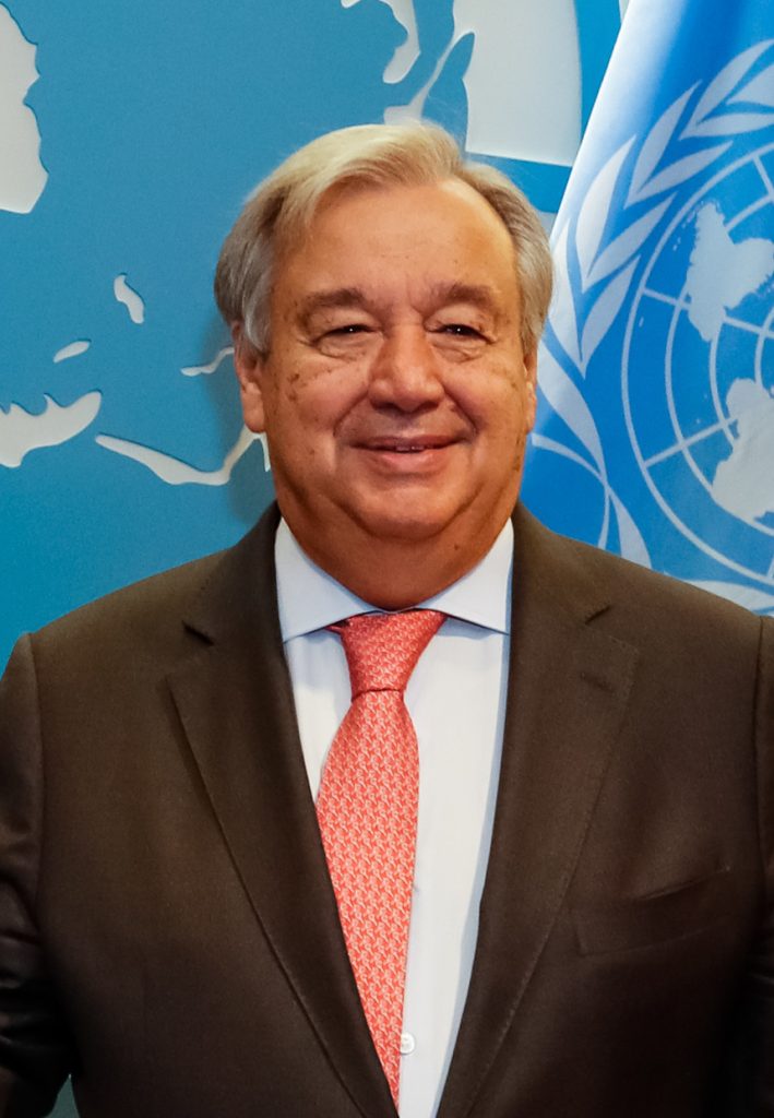 António Guterres, secretario general de la ONU. Foto: Wikimedia Commons.