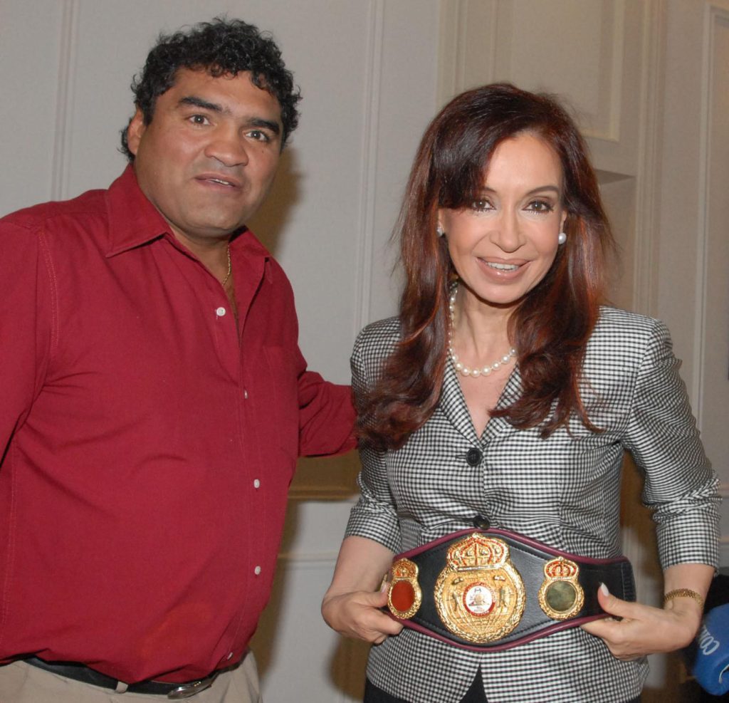 El excampeón mundial de boxeo Jorge Castro, conocido como Locomotora. Foto: Wikimedia Commons.