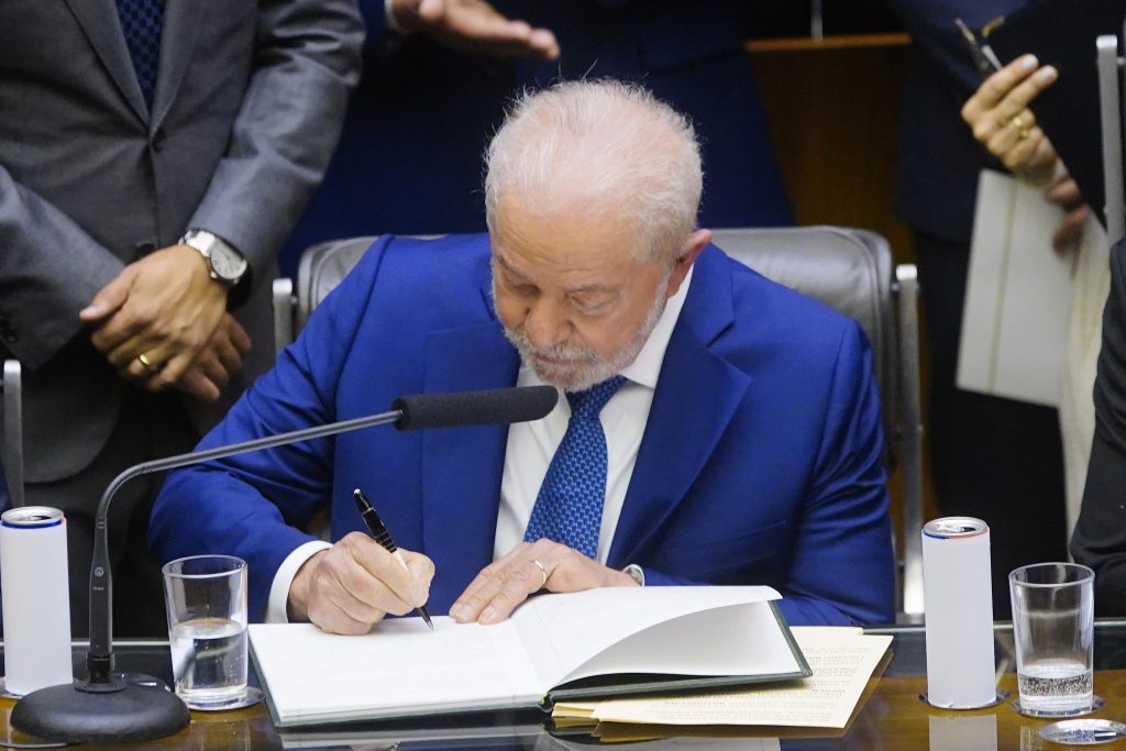 Luiz Inácio Lula da Silva en un acto oficial en Brasil. Foto: Wikimedia Commons.