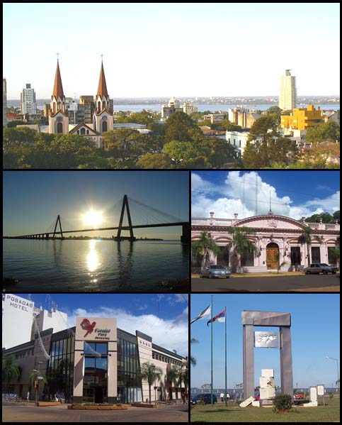 Vistas de la ciudad de Posadas, Misiones. Foto: Wikimedia Commons.