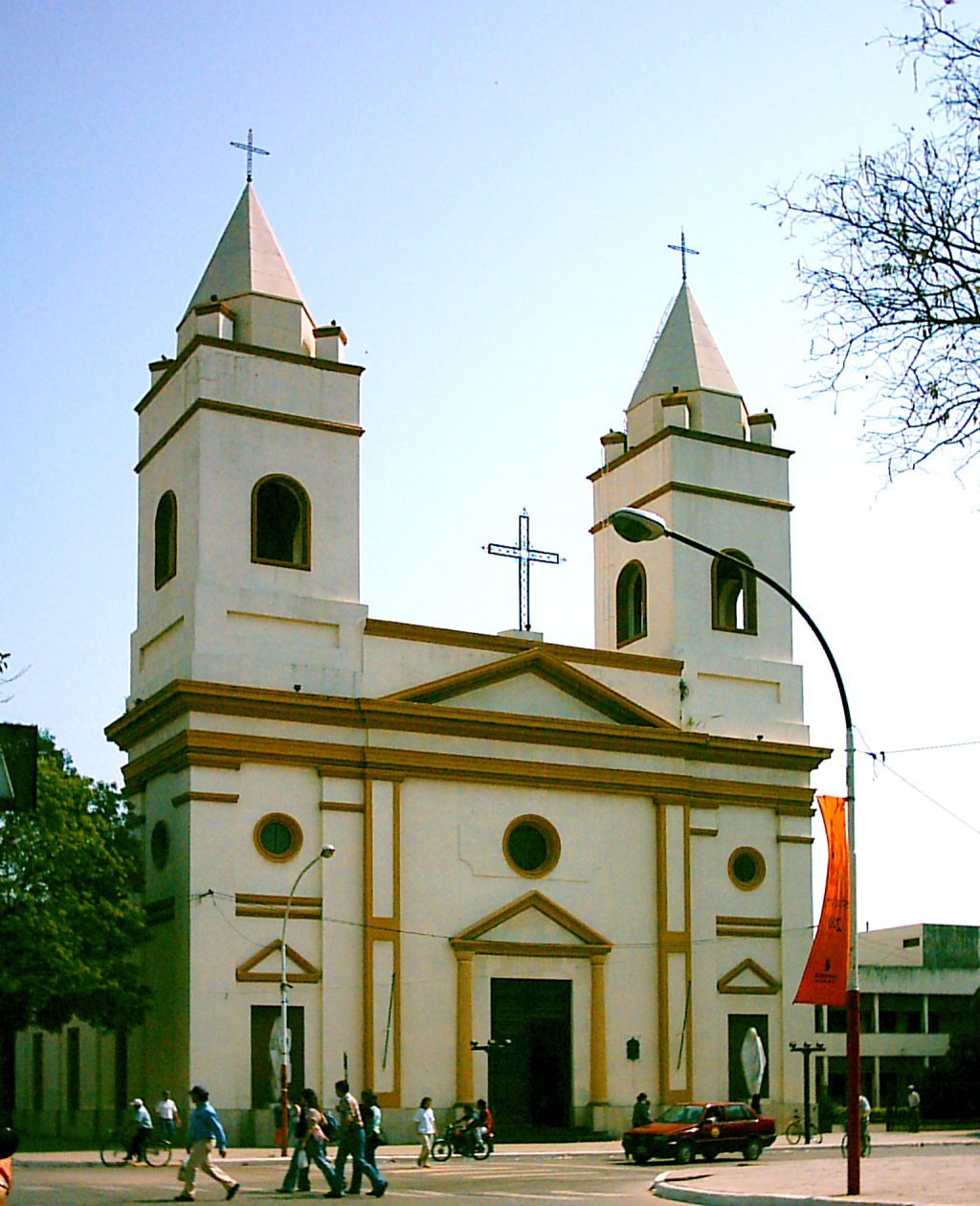 Catedral de Resistencia, capital de la provincia del Chaco. Foto: Wikimedia Commons.