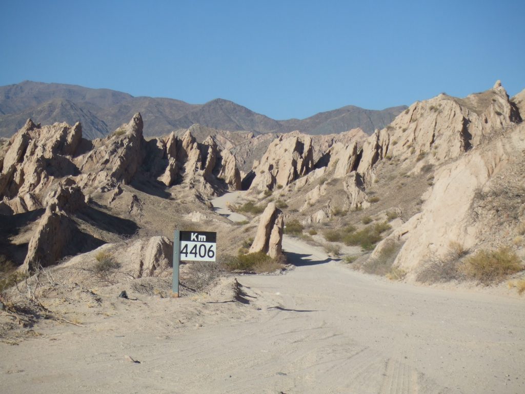 La Ruta Nacional 40 a su paso por la provincia de Salta. Foto: Wikimedia Commons.